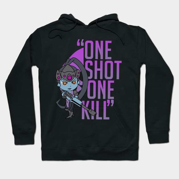 WIDOWMAKER CHIBI DESIGN Hoodie by Dennaeric